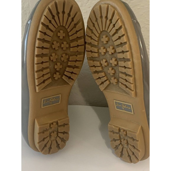 Sam Edelman Caldwell Waterproof Rain Snow Duck Silver Gray Boots Size 9 - Picture 12 of 12